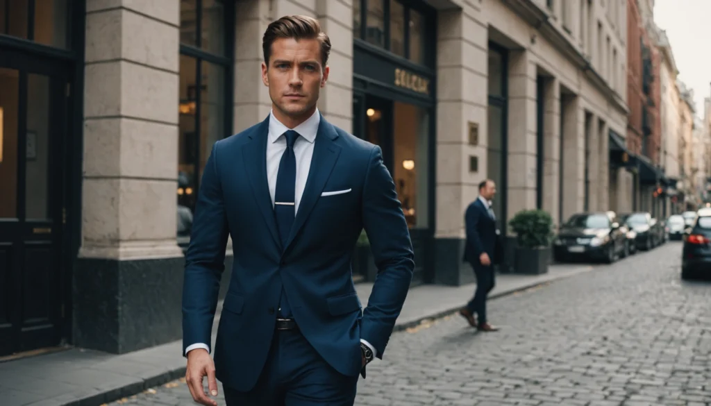 ensemble veste pantalon homme