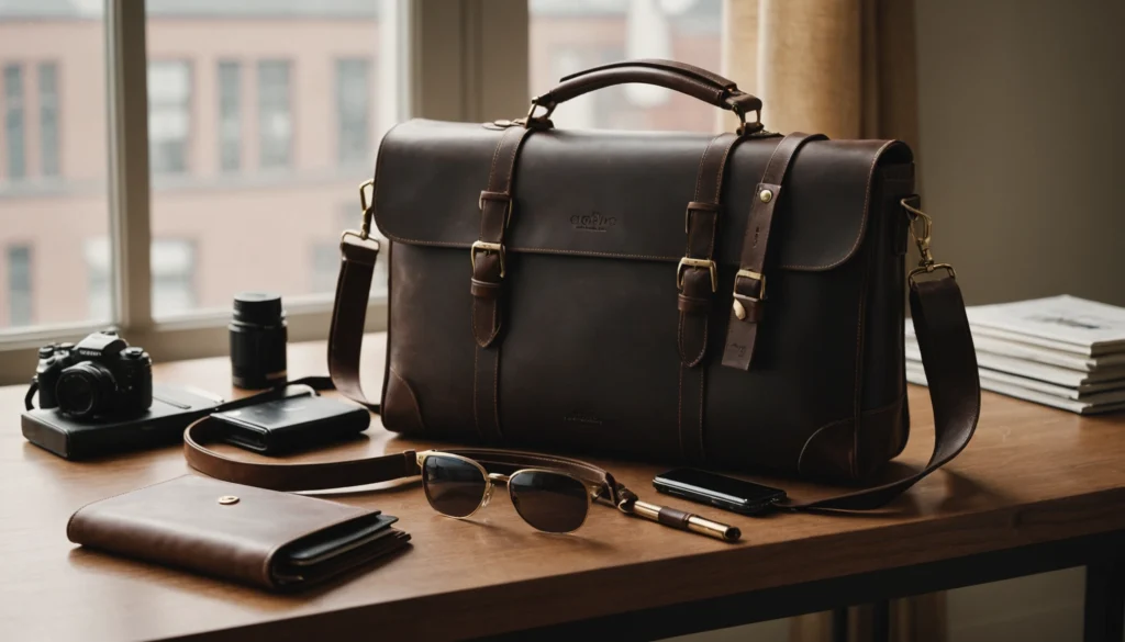 sac a main cuir homme