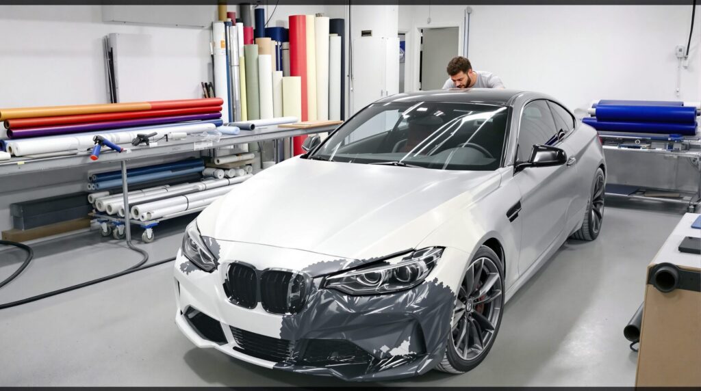 combien coûte un covering sur une voiture